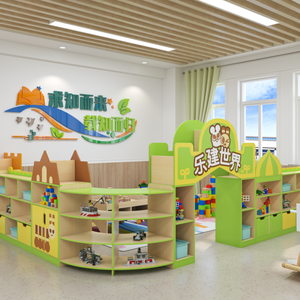 Armario de Almacenamiento de Ropa para Niños de Madera, Organizador de Libros para Jardín de Infancia, Aula Escolar, Venta al por Mayor, Duradero - Product Image 4