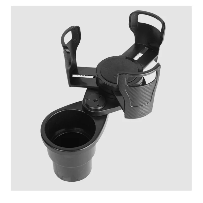 2 in 1 Multifunctional Adjustable Car Cup Holder Expander Adapter Base Tray - Rosestar P-145 | Car I