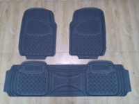 Mobil truk SUV depan semua cuaca perlindungan Camo hutan anti-selip PVC/plastik Universal Fit Set lengkap alas mobil