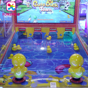 Funspace <span class=keywords><strong>Precio</strong></span> de fábrica que funciona con monedas Niños Pato Fiesta Pistola de agua Máquina de juego de disparos - Product Image 6