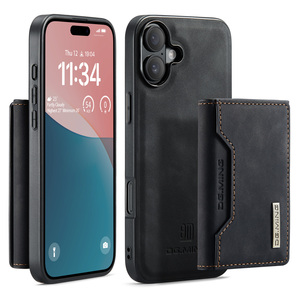 Per iPhone 16 custodia magnetica staccabile 2 in 1 <span class=keywords><strong>portafoglio</strong></span> porta carte in pelle cassa telefono molto sottile - Product Image 2