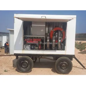 Mobile RO Reverse Rsmosis Water Treatment Machinery Outdoor Used