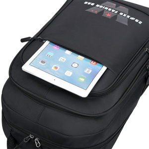 Laptop <b>Backpack</b> <b>Large</b> <b>Capacity</b> Business Travel Men's Shoulder Bag With Laptop Compartment Solid Color Spring 2023 - Product Image 2