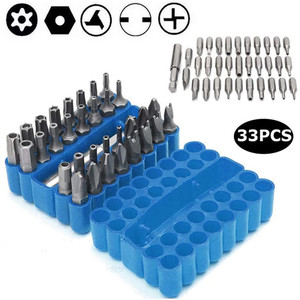 Nanrui <b>Screwdriver</b> <b>Bit</b> <b>Set</b> 33Pcs Hex Torx Slotted Drill Accessories - Product Image 5