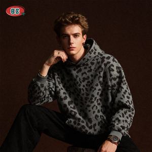 هوديز بالجملة، هوديز فضفاضة أساسية للرجال، طباعة بالنقل الحراري، هوديز وسترات رجالية عالية الجودة - Product Image 1