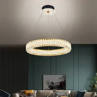 İskandinav tasarımcı restoran oturma odası led modern avizeler tavan lüks avizeler kolye ışıkları kristal avize