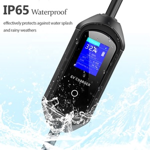 Портативная зарядная станция DIBOEV <span class=keywords><strong>Level</strong></span> 2 32A, тип 2, кабель для зарядки электромобилей, 16 А, 240 В, тип 2, с разъемом Schuko - Product Image 2