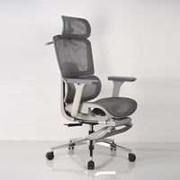 Chaise de bureau ergonomique, minimaliste et luxueuse à prix abordable, pour de longues heures de travail assis, chaise de bureau en maille respirante et confortable