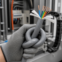 Chinesischer Lieferant 3~15 Millionen Biegezyklen 2-30 Adern TRVV Reinkupfer Flexibles Kabel für Bewegliche Industriemaschinen