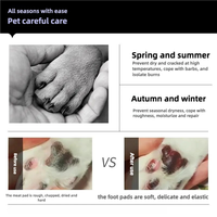 Crème hydratante pour chiens, chats, répare les fissures du nez, beurre de cire à lécher, baume pour pattes de chien