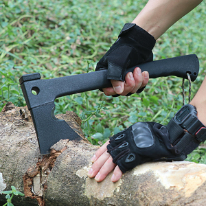 Cuchillo Táctico Multifuncional para Campismo al Aire Libre, con Cabeza de Acero para Cortar Madera, Tipo Bombero y para Acampar en Coche - Product Image 4