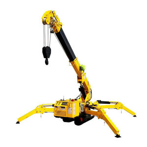 Мини-электрический телескопический кран RST L-259, мини-кран-паук, гусеничный подъемник с вылетной стрелой, 3-тонный кран-паук с сертификатом CE - Product Image 3