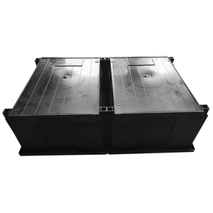 Đen ESD nhựa hộp lưu trữ các thành phần nhỏ chống tĩnh điện hộp phòng sạch đóng gói bin - Product Image 6