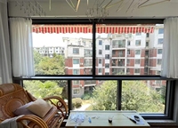 Ventana Corredera Vertical Moderna de 120 mm y Seis Vías, con Rotura de Puente Térmico, de Aluminio, para Exteriores de Viviendas y Cocinas, con Certificación Energy Star, Grande