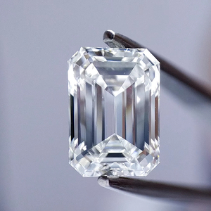 เพชรเลี้ยงในห้องปฏิบัติการ 1 กะรัต รูปทรงแฟนซี รับรองโดย IGI แบบ HPHT CVD เจียระไนทรง Emerald Brilliant Cut ความใส VS2 ประเภทธรรมชาติ สำหรับทำเครื่องประดับ ขายส่ง - Product Image 2