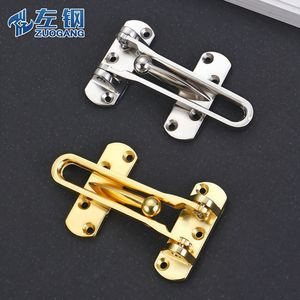 Zuogang Zinc Alloy <b>Door</b> Latch Anti-theft Chain <b>Lock</b> Cabinet <b>Door</b> Security Bolt Minimalist Design Easy Installation - Product Image 4