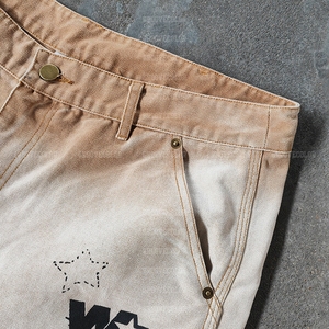 Ysjy Nhà Sản Xuất Tùy Chỉnh Thời Trang Đường Phố Cao Thời Trang Mens Denim Jeans Cá Nhân Thiết Kế In Punk Quần Hip Hop Jeans - Product Image 2