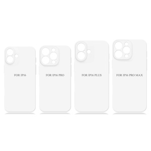 Coque de téléphone en TPU souple pour iPhone Series, protection intégrale avec protection de l'appareil photo, sublimation 3D, film souple pour IP16 - Product Image 3