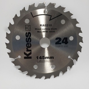 Kress Wood Cutting Blade 145mm 24 Teeth For Electric Saw - Product Image 1