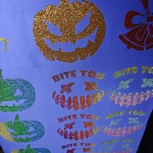 Bán buôn tùy chỉnh Bling long lanh truyền nhiệt Vinyl dtf chuyển Thiết kế in ấn Gradient khuôn mẫu dập nóng lá - Product Image 2