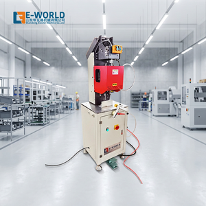 เครื่องขันสกรูหัวเดียว E-WORLD สำหรับประกอบหน้าต่างและประตู PVC/UPVC 220V/380V ใช้งานง่าย - Product Image 1