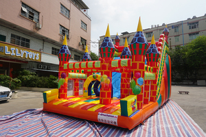 Lilytoys thiết kế mới trượt bơm hơi trẻ em vui vẻ công viên thiết bị đồ chơi bơm hơi - Product Image 2