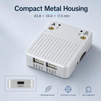 Récepteur GPS RTK GNSS anti-parasitage pour système de navigation automobile, indice IP54, prise en charge multi-fréquences QZSS BDS, fonctionnement de -45 à 75 dBm