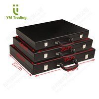 Ensemble de backgammon de luxe en cuir fait main, écologique, portable, 3 tailles, pour usage extérieur, couleur personnalisée, emballé dans une boîte, marque YuMing