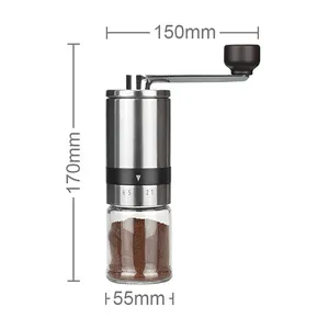 Professional Coffee Bean Grinder Coffee Manual Antique High End And Espresso Mill Manual Coffee Grinder mill
