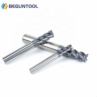 Fraise à dégrossir carrée en carbure de tungstène HRC 60 pour usinage CNC