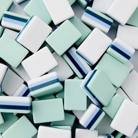 Offre Spéciale Jeu de 160 tuiles de mahjong américaines rouges gravées, en acrylique, à 4 couches, pliable et automatique; cadeau de soirée jeux en famille ou de vacances