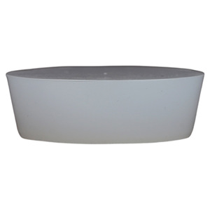 Benutzer definierte 14mm Höhe Weich gummi kolbens topfen Massiver Silikons topfen mit konischer Reagenzglas dichtung Form verarbeitung - Product Image 5