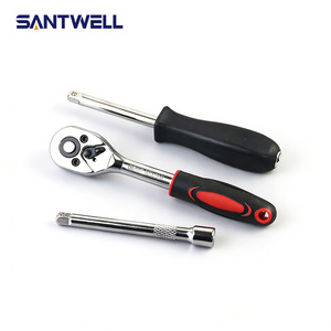 Venta Directa de Fábrica, Juego de Llaves de Trinquete para Reparación Automotriz de 46 Piezas con Liberación Rápida y Enchufe de 1/4 de Pulgada, OEM, Económico - Product Image 6