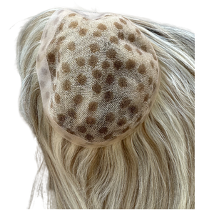 Tupé de Cabello Europeo Virgen de Primera Calidad, Toppers de Cabello Humano Remy Premium, Toppers de Encaje HD de Lujo con Piel Delgada Alrededor del Perímetro - Product Image 2