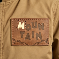 Écussons personnalisés en cuir PU écologique, étiquettes logo thermocollées pour jeans, étiquettes de vêtements à coudre, accessoires vestimentaires, vente en gros OEM