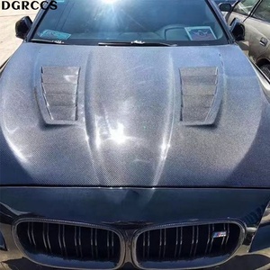 ฝากระโปรงหน้าคาร์บอนไฟเบอร์ทรงโค้งสไตล์ DTM สำหรับรถยนต์ BMW ซีรีส์ 5 F18 M5 ปี 2009-2016 ผลิตด้วยวิธีขึ้นรูปสุญญากาศ ติดตั้งง่าย - Product Image 6