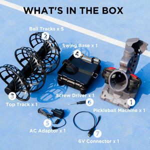 KUAIQIU personalizzabile, macchina per servire, macchina per il Tennis, macchina regolabile e automatica, - Product Image 5