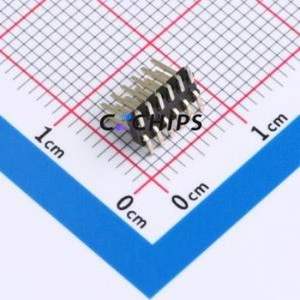 HC-PZ127-7.2L-2x6PS Pin Header SMD,P=1.27mm Connector ( Pin Structure: 2x6P )( Pitch: 1.27mm )( Row Spacing: 1.27mm ) - Product Image 2