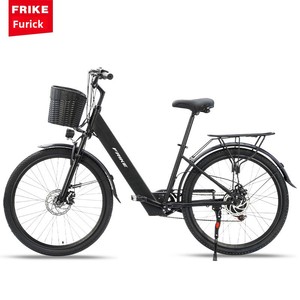 Vélo de montagne électrique pour femme Source Factory 36V 7 vitesses avec batterie au lithium, freins à disque doubles, longue autonomie ZXC-47 - Product Image 2
