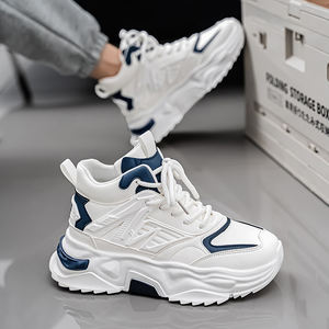 Chaussures pour hommes 2026 : Nouvelles baskets à talon compensé, plateformes à semelle épaisse, idéales pour le style décontracté et le sport masculin. - Product Image 5