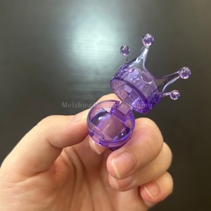 Isman rỗng dễ thương Mini màu hồng tím vương miện hình vòng <span class=keywords><strong>Lip</strong></span> <span class=keywords><strong>Balm</strong></span> Jar trang điểm <span class=keywords><strong>Lip</strong></span> Gloss <span class=keywords><strong>container</strong></span> Blush trường hợp đóng gói cho trẻ em 2 gam - Product Image 6