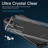 Nouvelles arrivées Étui de téléphone portable en TPU souple antichoc transparent pour Samsung Galaxy S22 + 5G 6.6