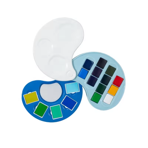 Juego <span class=keywords><strong>de</strong></span> pintura portátil <span class=keywords><strong>de</strong></span> acuarela sólida <span class=keywords><strong>de</strong></span> pez doble Taiji <span class=keywords><strong>de</strong></span> alta calidad-Pinturas <span class=keywords><strong>de</strong></span> acuarela medianas <span class=keywords><strong>de</strong></span> papel - Product Image 1