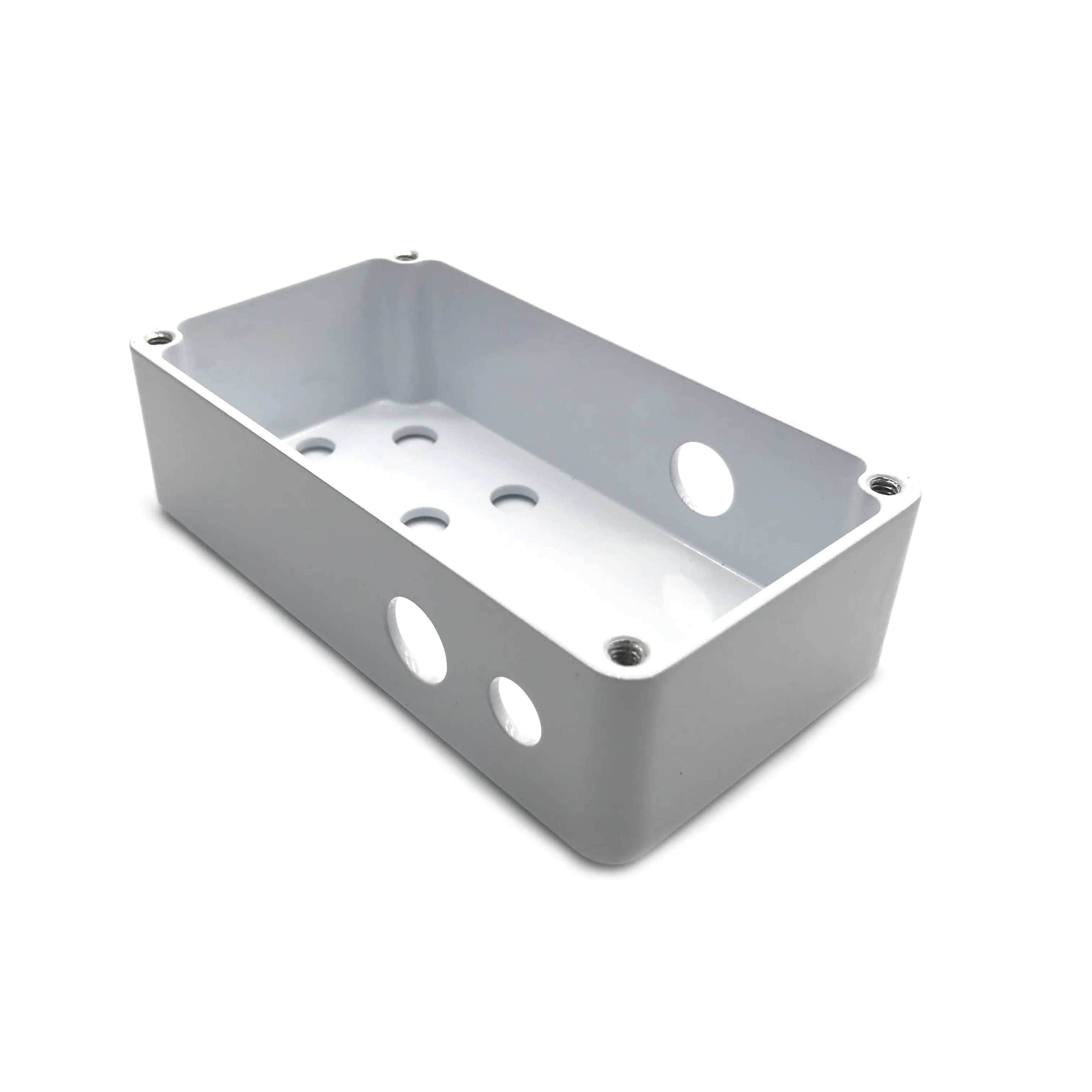 Kunden spezifische CNC-bearbeitete Eloxal 1590b Aluminium gehäuse Aluminium box CNC-gefräste Box gehäuse Elektronik gehäuse