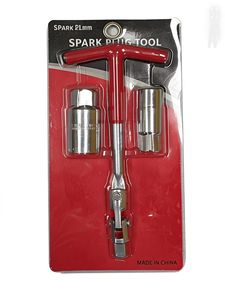 Jeu de 4 clés universelles pour bougies d'allumage 16mm 18mm 21mm, clé à douille rotative à 360 degrés pour démontage de bougies d'allumage automobile - Product Image 5