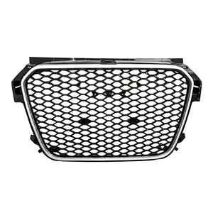 Parachoques Delantero para <span class=keywords><strong>Audi</strong></span> <span class=keywords><strong>A1</strong></span> S1, Parrilla de Panal con Aspecto de Estilo RS1, Color Negro Brillante, 2011, 2012, <span class=keywords><strong>2013</strong></span>, 2014, 2015 - Product Image 1