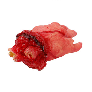 ของตกแต่งวันฮาโลวีน รูปมือ ขา สมอง หัวใจปลอม น่ากลัว น่าสยดสยอง สำหรับบ้านผีสิง วัสดุไวนิล อุปกรณ์ประกอบฉากหลอกๆ สยองขวัญ - Product Image 3