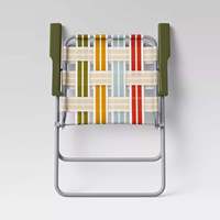 Chaise de plage OEM pliable, portable, confortable, durable, en tissu Oxford, avec structure en acier, pour les voyages, le parc, la détente, impression personnalisée, légère