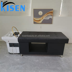 Lavabo para Champú Kisen Popular, Lavabo Personalizado para Spa Capilar, Camilla de Masaje Tailandés, Cama para Lavar el Cabello, Muebles de Salón sin Tuberías - Product Image 6