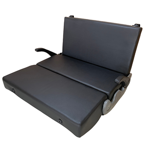 Asiento Convertible de Cuero Impermeable para Camioneta con Cinturón de Seguridad de Tres Puntos y Operación Manual para Autocaravana - Product Image 5